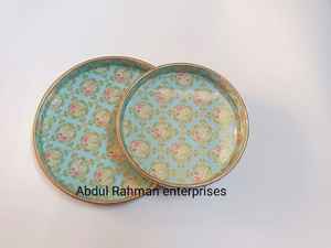 Plateau de service en bois d'acacia de luxe de qualité supérieure rectangle solide pour le petit déjeuner à la maison hôtel restaurant vente en gros - Product Image 4