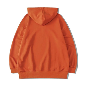 Sweats à capuche décontractés avec poches kangourou pour hommes, panneau de verrouillage de couleur à demi-fermeture éclair Streetwear, panneau personnalisé 100% coton, service OEM - Product Image 3