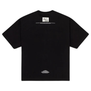 T-shirts pour hommes en coton 100% lavé, coupe ample, couleur noire encre, style vintage, streetwear décontracté, doux, respirant, pour un usage quotidien urbain - Product Image 3