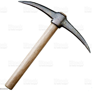 Piqueta profesional de acero al carbono resistente al desgaste del mercado europeo de EE. UU. con mango de madera, precio de fábrica al por mayor - Product Image 1