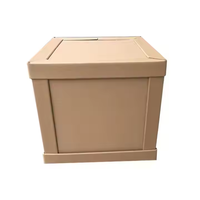 Boîte d'emballage en papier kraft alvéolé légère, écologique, biodégradable et réutilisable pour haut-parleurs d'électronique grand public