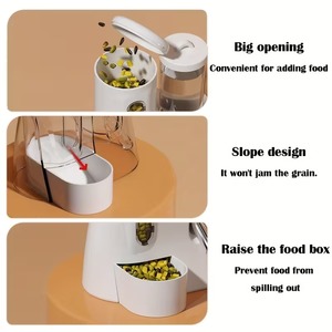 <span class=keywords><strong>Bebedero</strong></span> y Comedero Automático 2 en 1 Antiderrames para Mascotas Pequeñas, Diseño de Lujo - Product Image 6