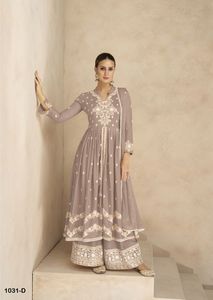 ชุดชาราราผ้าเรยอนคอตตอนเนื้อดี งานปักลายนูน ดีไซน์หรูหรา สำหรับงานปาร์ตี้และเทศกาลของผู้หญิง แบรนด์ Fab Zone Gujarati - Product Image 5