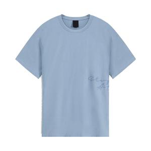 เสื้อยืดผ้าฝ้ายบ็อกซี่ฟิตไซส์ใหญ่พิเศษสำหรับผู้ชายผ้าคอตตอนคอมบ์260ออกแบบโลโก้ได้ตามต้องการฤดูร้อน - Product Image 1