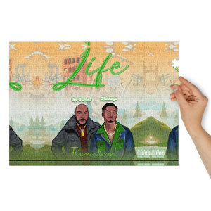 Puzzle per bambini di dimensioni personalizzabili-latta giocattolo educativo dinosauro della vita incluso campione gratuito stampato cartone animato divertente educativo! - Product Image 2