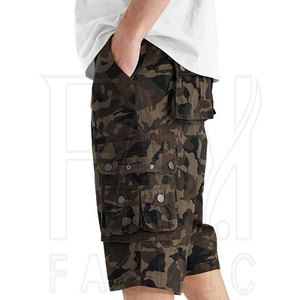 Short cargo uni pour extérieur, longueur genou, short cargo 100% coton confortable pour hommes pour logo personnalisé, meilleur vendeur - Product Image 3