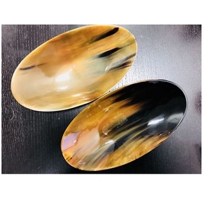 Bols et assiettes en corne naturelle sur mesure Vaisselle jetable pour décorateurs d'intérieur Décorateurs d'intérieur et magasins - Product Image 1