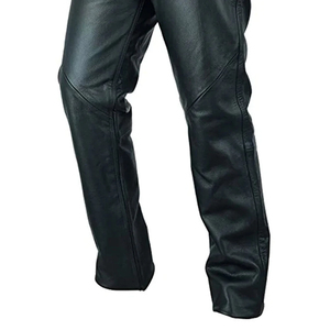 Ropa impermeable para hombre, pantalones de invierno de cuero PU para motocicleta y carreras de coches, pantalones de alta calidad con logotipo personalizado OEM para hombre - Product Image 6