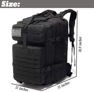 กระเป๋าเป้สะพายหลังแบบยุทธวิธีที่มีช่องเก็บของหลายช่องพิมพ์โลโก้ได้ตามต้องการ - Product Image 3