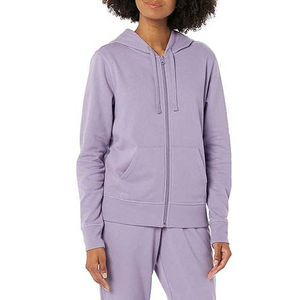 Sweat à capuche zippé pour femme, vente en gros, décontracté, 100% polaire, respirant, grandes tailles, sweats à capuche et sweat-shirts pour femmes en provenance du Pakistan, service OEM - Product Image 6