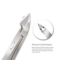 Coupe-cuticules en acier inoxydable de haute qualité pour pédicure des doigts et des orteils, à large ouverture, facile à façonner, portable RS SURGICAL