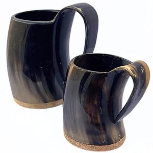 Top Notch Quality Natural Handmade Horn Sustainable Ceramic <b>Beer</b> <b>Mug</b> Viking Drinking Horn <b>Mug</b> for Parties Attractive Price - Product Image 3