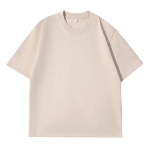 Camiseta de algodón de alta calidad Unisex de peso pesado de 300gsm, camiseta en blanco de talla grande para imprimir camiseta para hombres - Product Image 3