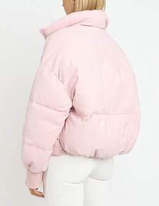 Veste matelassée de haute qualité pour femmes, design haut de gamme, été/hiver, fermeture éclair, manches longues, grande taille, respirante, design de marque personnalisé - Product Image 5