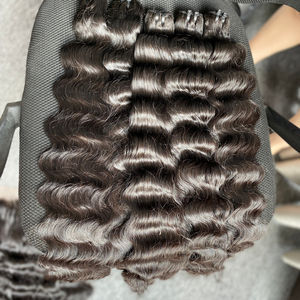 Vente en gros de cheveux humains naturels tissage profond vietnamiens paquets de cheveux cambodgiens bruts non traités HD Lace Soft Hand Feeling Hairvietnam - Product Image 5