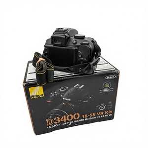 Pour D3400 Noir + AF-P DX 18-55mm Capteur CMOS Carte SD Vidéo Full HD - Product Image 2