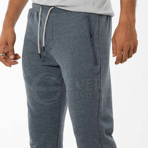 EVER GLOW Custom Training Wear Men's Waterproof Breathable 100% Cotton Casual Sports Running Jogging <b>Trousers</b> <b>Drawstring</b> Closure - Product Image 3