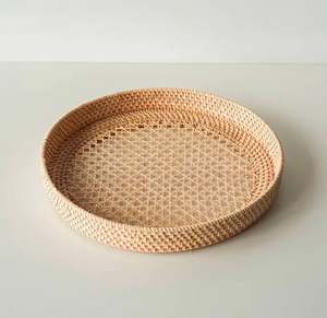 เครื่องใช้บนโต๊ะอาหารถาดหวายไข่มุกและหวายถาดเสิร์ฟของหวานถาดรับประทานอาหารเย็นที่บ้าน - Product Image 6