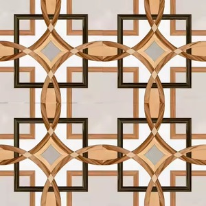 Serie digital, mosaico de lujo, azulejo de mármol, 300x300mm, diseño personalizado para decoración del hogar - Product Image 1
