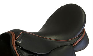 Sillín de doma inglesa de cuero genuino de primera calidad para caballos gaited - Product Image 3