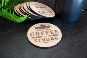 Classic Style Mango Wood <b>Coasters</b> with Epoxy Inlay Artistic Wooden <b>Drink</b> <b>Coaster</b> Set <b>for</b> Modern Living Stone <b>Coasters</b> - Product Image 6