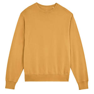 Sweat-shirt basique en polaire à manches longues pour hommes, pull d'entraînement coupe ample, chemise à col rond - Product Image 5