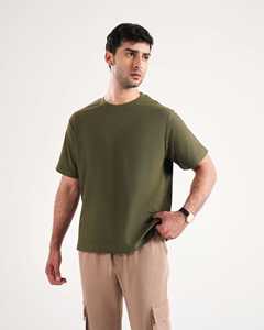 T-shirt décontracté à manches courtes de style chaud pour hommes haut de gamme à la mode polyvalente à la mode d'été 100% coton tricoté pour les hommes - Product Image 3