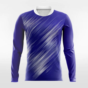 Camisetas de Manga Larga para Hombre, Estilo Moderno, Sublimadas, Multicolores, Ropa Urbana Informal, Diseño en Blanco - Product Image 1