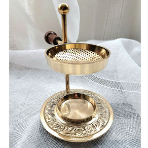 Quemador de latón de diseño creativo superior, forma redonda, cuenco ajustable, fragancia de aire, aceite, Duffer, quemador de Bakhoor, decoración de mesa e Iglesia - Product Image 6