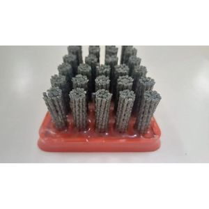 Diabu 120SAFFT FFT Abrasivo de Carburo de Silicio de Grano 120 en Forma de Trapezoide de Alta Dureza para Acabado Frankfurt Metal Lapato - Product Image 1