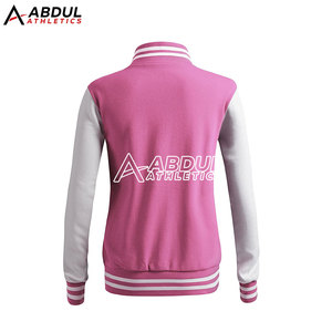 Chaqueta Letterman de gran tamaño para mujer, chaqueta Letterman de material duradero, chaqueta Letterman cómoda - Product Image 3