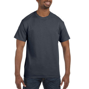 เสื้อยืดผ้าฝ้ายผ้าฝ้ายพอดีตัวผ้าเจอร์ซีย์พิมพ์ลายสำหรับทุกเพศ - Product Image 6