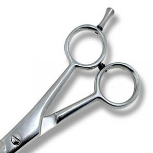 Tijeras de peluquero de tamaño personalizado, mango de cerámica de Color sólido de calidad profesional, recién llegado, herramienta de belleza de acero inoxidable - Product Image 2