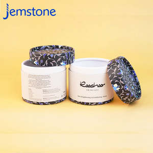 Boîte en carton cylindrique personnalisée recyclable pour cosmétiques, emballage en tube de papier pour crème pour le visage, huile essentielle, poudre libre push-up - Product Image 3