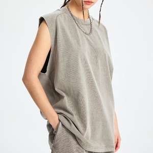 Chaleco Deportivo QUICKSHOW para Hombre, Tejido de Punto, Secado Rápido, Transpirable, Ecológico, Elástico, Poliéster/Algodón, 315g, Camiseta sin Mangas para Gimnasio y Fitness - Product Image 4