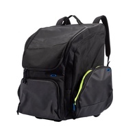 Sac à dos d'organisation de hockey avec roues équipement de sport équipement de stockage de hockey sur glace chariot durabilité respirabilité sac à dos