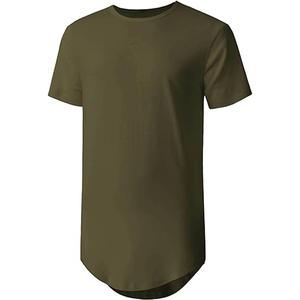 Camisetas grandes y altas para hombres Camisetas extra largas Tops Diseño de camisa de palangre - Product Image 6
