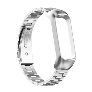 <span class=keywords><strong>Bracelet</strong></span> en métal <span class=keywords><strong>Bracelet</strong></span> de montre Housse de protection <span class=keywords><strong>Bracelet</strong></span> en acier inoxydable pour Samsung <span class=keywords><strong>Galaxy</strong></span> <span class=keywords><strong>Fit2</strong></span> SM-R200 - Product Image 4