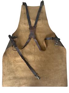 Matériau authentique Logo Haute Qualité Taille Adulte Ajustable Mode Adulte Bavoirs Croisés Tablier Dos Avec Poches LPN-0086 - Product Image 3