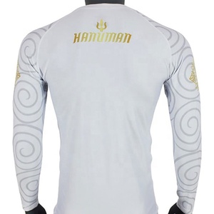 เสื้อกันผื่นสำหรับผู้ชายเสื้อรัดรูปโลโก้ตามสั่งแบบ2025 - Product Image 2