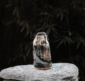 แก้วมักฮอร์นลายเซ็นโดยงานฝีมือรูปพระจันทร์เสี้ยวผลงานชิ้นเอกของความซับซ้อนแบบชนบทโดย tradebit - Product Image 1