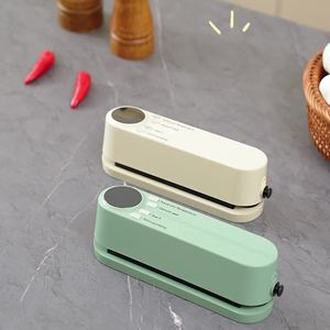 เครื่องซีลสูญญากาศแบบชาร์จ USB แบตเตอรี่ 1200mAh อเนกประสงค์ ประหยัดพื้นที่ ใช้กับถุงพลาสติกสำหรับอาหาร ใช้ได้ทั้งในบ้านและนอกบ้าน - Product Image 3
