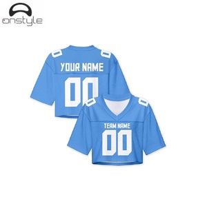 Maillots de football personnalisés pour femmes, sublimés, respirants, en tissu à séchage rapide, maillots de sport légers pour l'entraînement et la pratique - Product Image 3