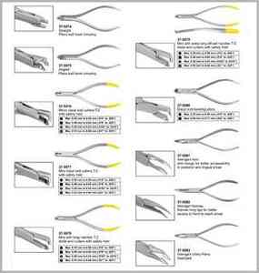 ชุดคีมจัดฟันสแตนเลสอุปกรณ์ทันตกรรมสำหรับคลินิก - Product Image 2
