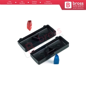 ฝาครอบปุ่มควบคุมเครื่องปรับอากาศ BDP88-12 2 ชิ้น สำหรับ X5 E53 ปี 2000-2006 และ 5 Series E39 ปี 1996-2003 - Product Image 3