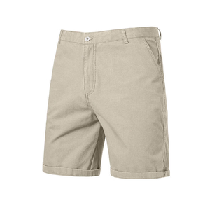 Pantalones Cortos Chino Casuales de Verano para Hombre, Talla Grande, Corte Ajustado, Diseño Personalizado, Estilo Deportivo - Product Image 1