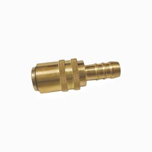 High Quality Hasco Brass Quick Release Coupling Straight Design Polished Surface European Standard Low Pressure <b>Pipe</b> - Product Image 3