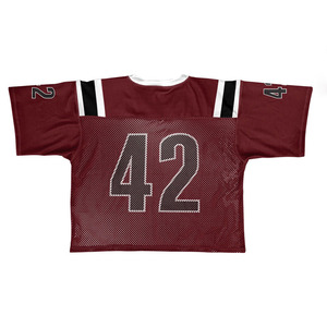 Camisetas de Lacrosse Sublimadas con Diseño Personalizado OEM, Hechas con Tela 100% Poliéster, con Nombre y Número Personalizados - Product Image 4