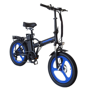 Vélo électrique pliable haute vitesse 20 pouces, 3 pneus larges, 48V 500W, léger, pour adulte, pas cher, portable, tout-terrain, 61-80 km/h, Zhejiang - Product Image 2