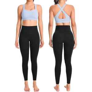 Ensemble de vêtements de sport deux pièces pour femmes débardeur et legging pour le fitness vêtements d'entraînement personnalisés OEM pour femmes Yoga Se - Product Image 5
